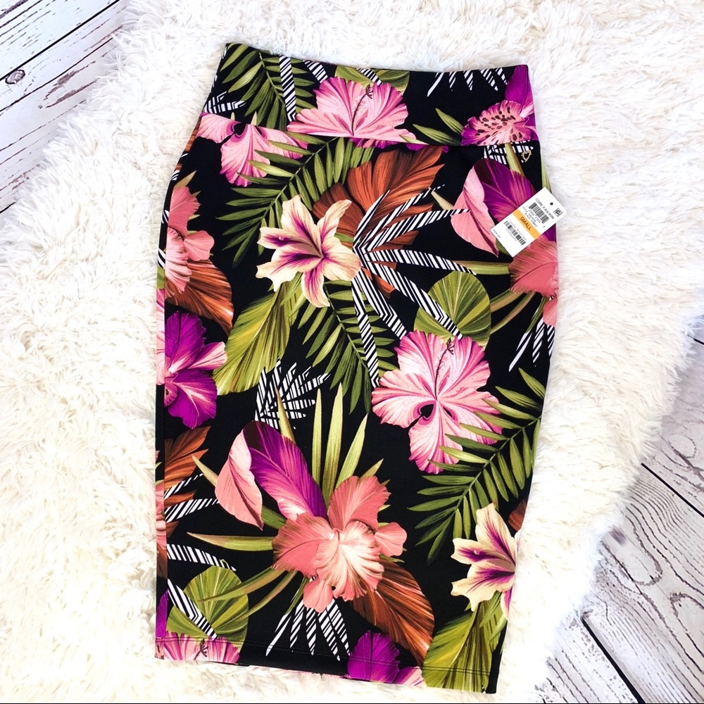 Thalia Sodi Printed Scuba Pencil Skirt - Picture 1 of 8